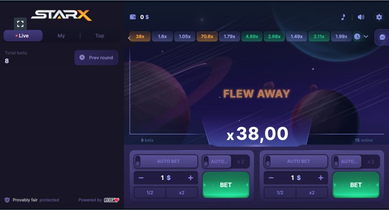starx bonuses